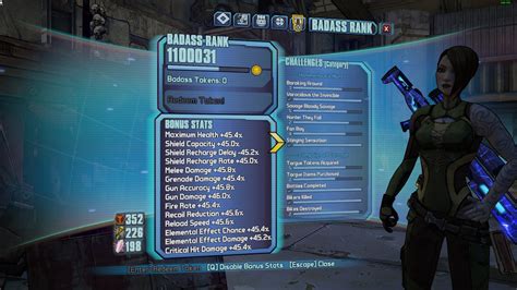 Borderlands 2 badass rank  Challenges in Borderlands 3 reward varying amounts of Eridium, while challenges in Tiny Tina's Wonderlands reward varying amounts of experience points and